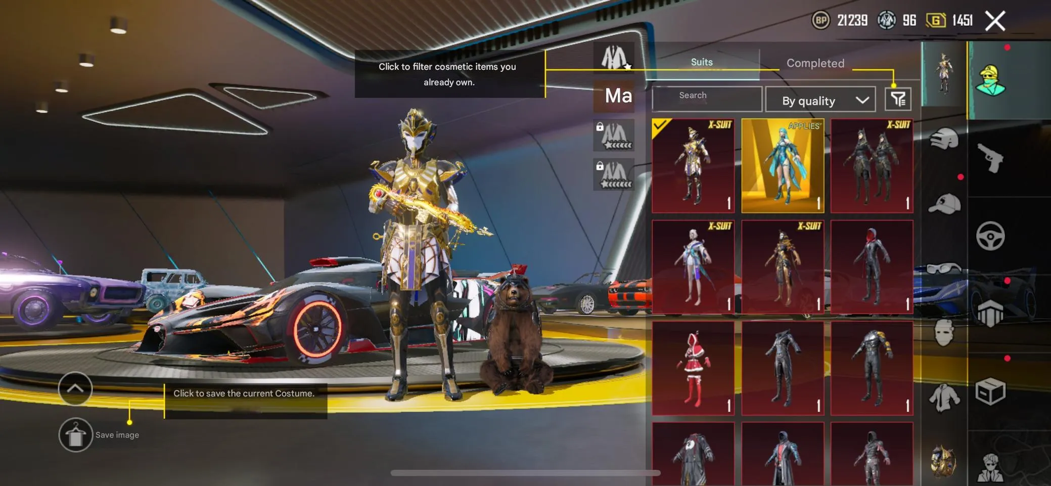 PGM257 3 Bugatti, Dragon Lv.7, Pharaoh 4*, 13 Chats, 100+ Mythics, 30+ Lab Guns, 1–5 Sport Cars, PR Kill Chats (G)